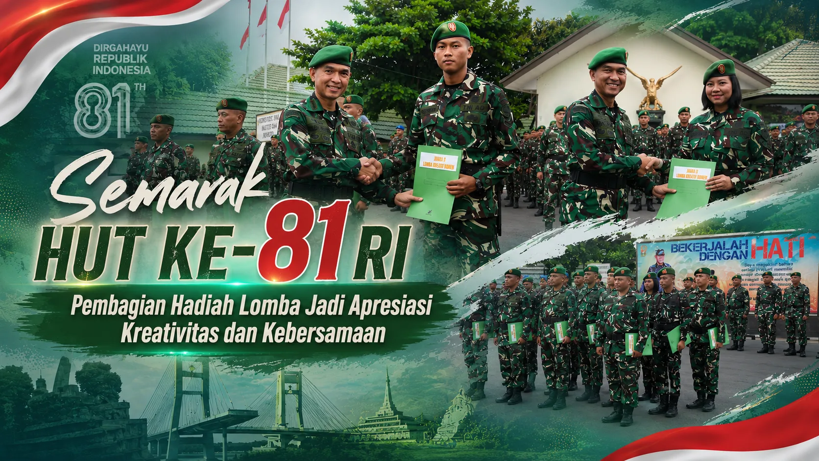 Semarak HUT ke-81 RI, Pembagian Hadiah Lomba Jadi Apresiasi Kreativitas dan Kebersamaan