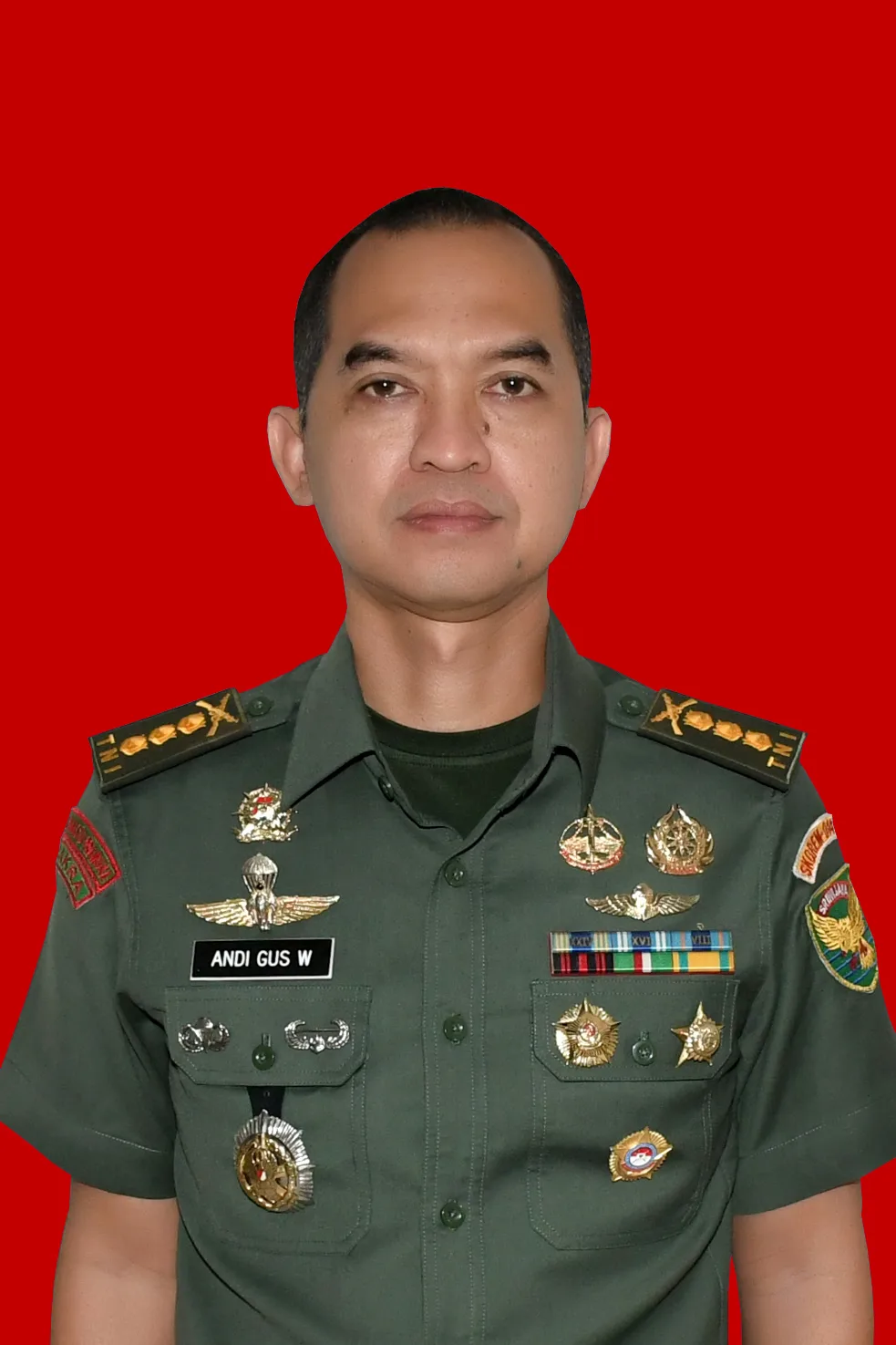 Foto Kolonel Inf Andi Gus Wulandri
