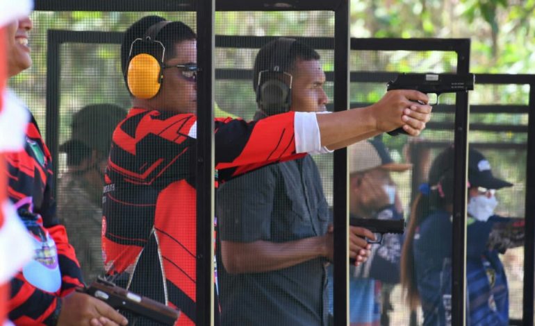Danrem 044/Gapo Ikuti Lomba Menembak Dalam Rangka Hari Jadi Kota Prabumulih Ke – 20