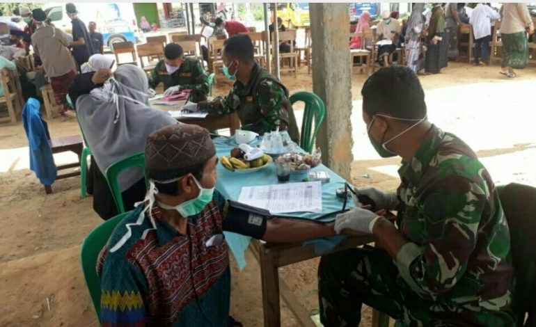 Lindungi Santri, kodim 0402/Oki Lanjutkan Vaksinasi di Pesantren Al-Hidayat