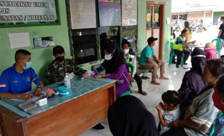 Polkes 02.10.02 Kodim 0402/OKI siap layani vaksi bagi masyarakat Kabupaten OKI dan OI