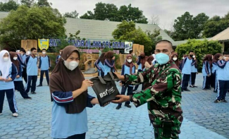 Respon Motivasi Pelajar, Kodim 0402/OKI-OI Datangi Sekolah-Sekolah