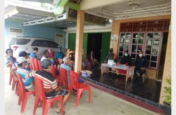 Babinsa Babat Pastikan Warganya Sudah di Vaksin Dosis Satu dan Dua