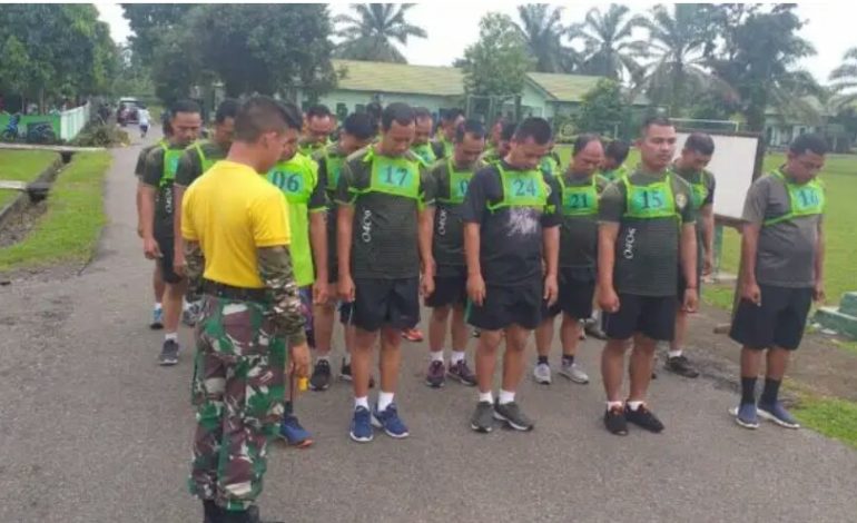 Kodim 0406/Lubuklinggau Gelar Garjas Periodik Semester -II
