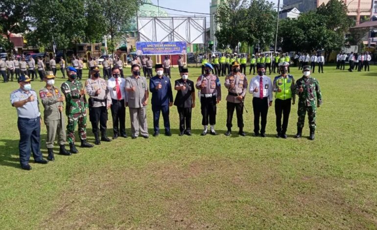Apel Gelar Pasukan Operasi Zebra Musi 2021Polres Lubuklinggau