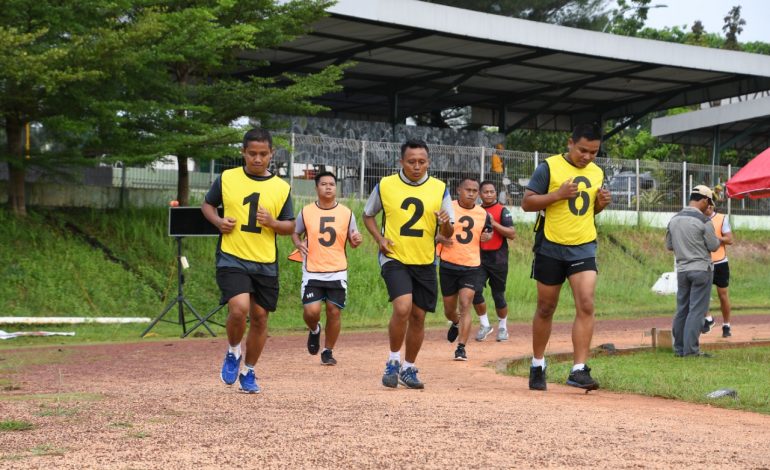 PRAJURIT KOREM 044/GAPO LAKSANAKAN SAMAPTA PERIODIK TA. 2021