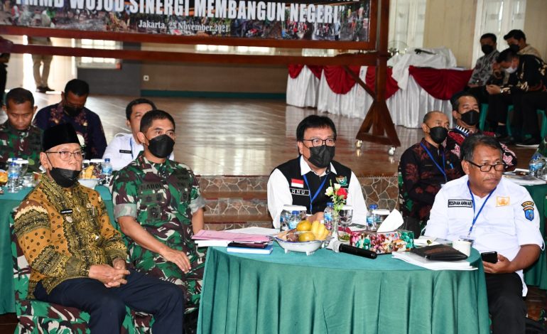 DANREM 044/GAPO IKUTI RAPAT PARIPURNA TMMD KE- 42