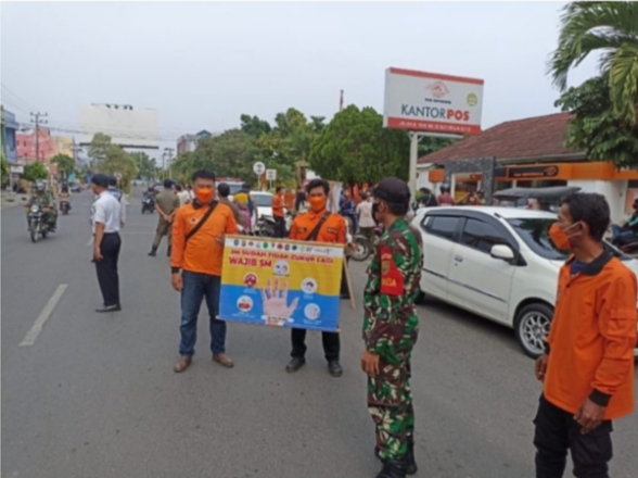 Babinsa Koramil 13/LB Siap Menjadi Motivator PPKM Mikro Di Wilayah Binaan