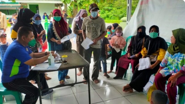 Sukseskan program vaksinasi nasional, Kodim 0402/OKI terus buka sentra Vaksinasi setiap hari