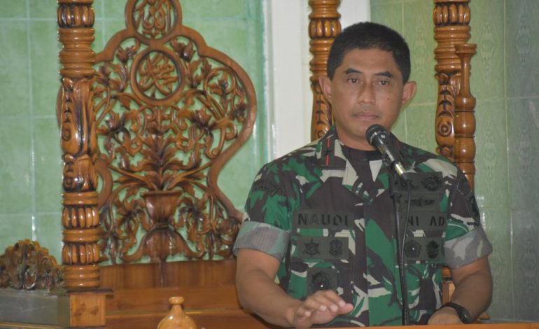Korem 044/Gapo Gelar Acara Doa Bersama Dalam Rangka Peringatan Hari Juang TNI AD dan HUT Ke -76 Kodam II/Swj