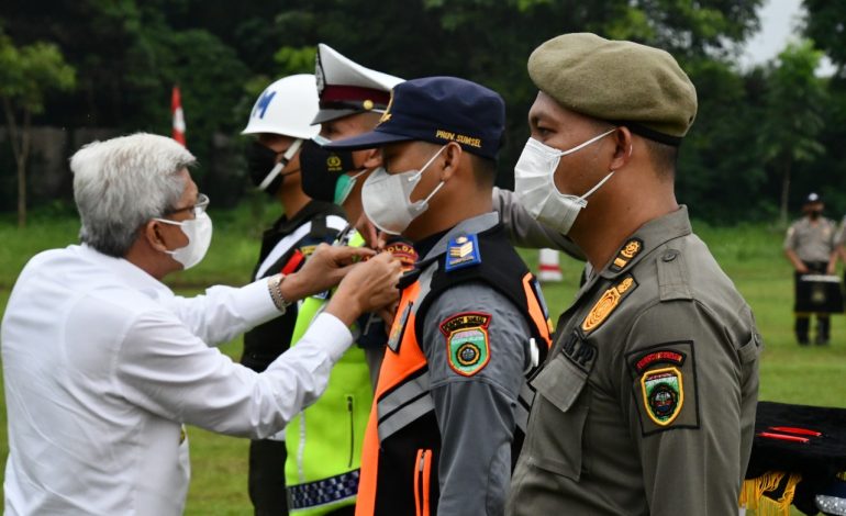 APEL GELAR PASUKAN OPERASI LILIN MUSI 2021,  DANDIM 0418/PLG  WAKILI DANREM 044/GAPO.