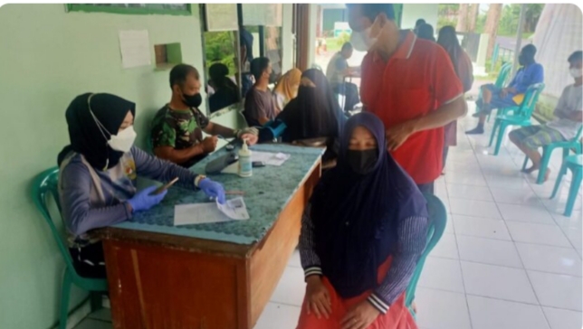 Kejar Target Capaian 100 Persen, Kodim 0402/OKI Kebut Vaksinasi