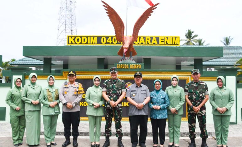 KUNKER DI WILAYAH KODIM 0404/ME, DANREM 044/GAPO LETAKKAN BATU PERTAMA RTLH